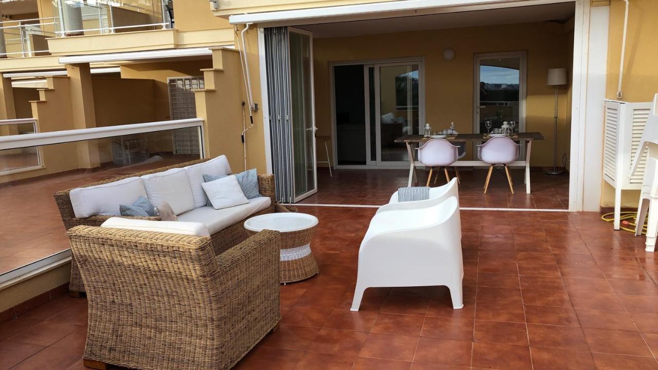 Apartamento Denia. Bajo En Primera Linea Экстерьер фото