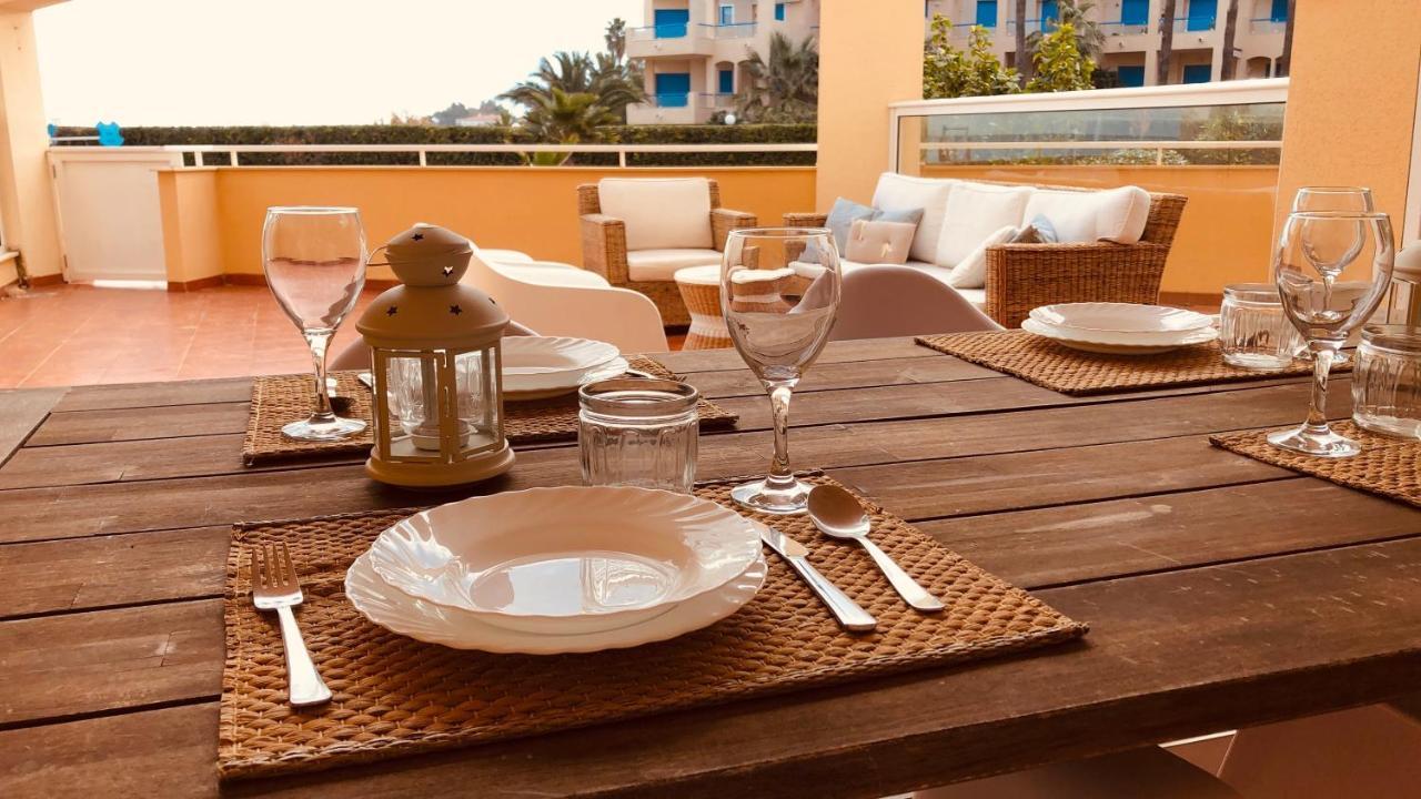 Apartamento Denia. Bajo En Primera Linea Экстерьер фото